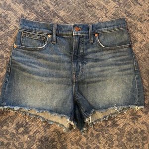 NWOT Madewell perfect jean short